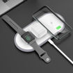 Picture of Hoco CW24 3-in-1 Wireless Charger Tabletop Charging Dock