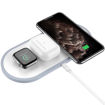 صورة Hoco CW24 3-in-1 Wireless Charger Tabletop Charging Dock