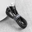 Picture of Baseus cafule Cable USB For Micro 2.4A 1M-Grey+Black