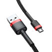 Picture of Baseus cafule Cable USB For Micro 2.4A 1M-Red+Black