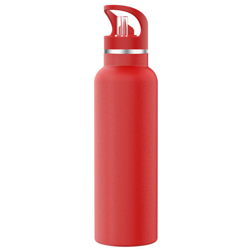 Picture of Green - Vacuum Flask Stainless Steel Water Bottle 600ml - Red