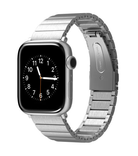 Picture of Viva Madrid Lavier Metal Watch Strap For Apple Watch 42/44/45mm - Silver