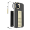 Picture of Levelo Graphia IMD Clear Case with Extra Grip Bumper Protection iPhone 14 Pro max Compatibility - Champagne Gold
