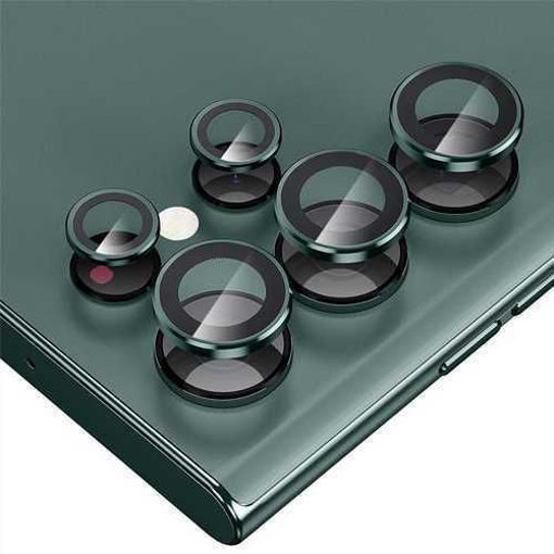 Picture of Samsung Galaxy S22 Ultra 5G Camera Lens Metal Ring Tempered Glass Protector