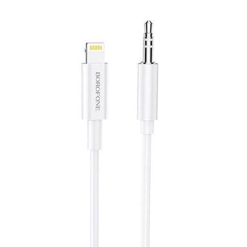 Picture of Borofone BL9 Digital audio conversion cable for iP - White