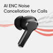 Picture of realme Buds T110 with Ai Enc for Calls, Upto 38 Hours of Playback and Fast Charging Bluetooth in Ear Headset (Punk Black, True Wireless)